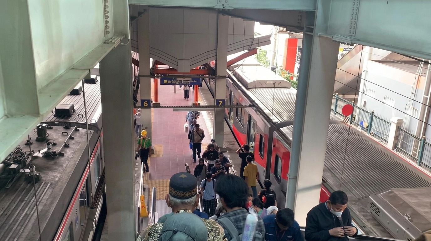 KRL Karawang-Jakarta, Cuma Omon-omon