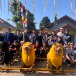 Penampilan Sisingaan di Acara Syukuran Hasil Bumi