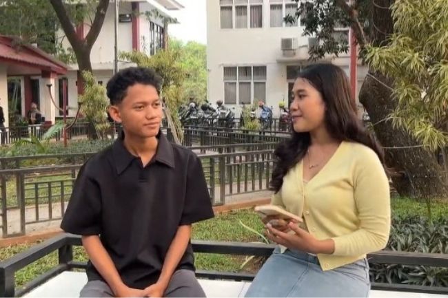 Dokumentasi wawancara bersama Muhammad Ikhsan Ilman Navian (Mahasiswa Ilmu Komunikasi Universitas Singaperbangsa Karawang)
