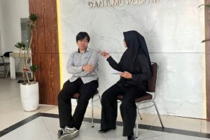 Dokumentasi wawancara bersama Khairul Arief Rahman, S.Sos., M.A. (Dosen S1 Ilmu Komunikasi Universitas Singaperbangsa Karawang)