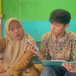 Proses Wawancara Bersama Ulfah Hasanah, S.Pd. (Sumber: Muhamad Faiz Prakasa, Bilqis Nurul Faatihah, Clarissya Deanty Anjani)